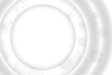 Abstract white and gray color, modern design background with geometric shape. Vector illustration.	