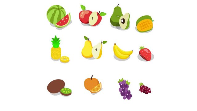 Various fresh fruits