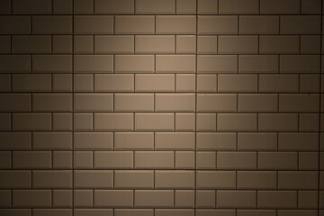 brown brick wall tile