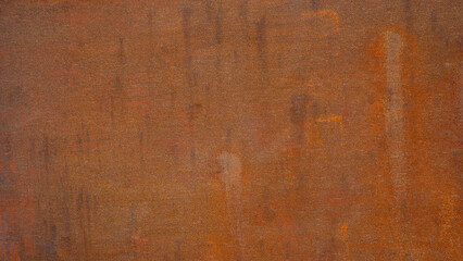 Grunge rusty orange brown metal corten steel stone background texture