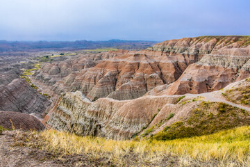 Badlands National Park in South Dakota, USA