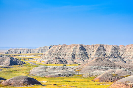 Badlands National Park in South Dakota, USA