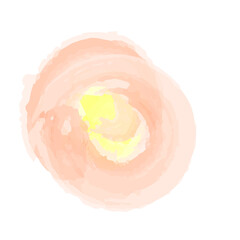 Watercolor Swirl Brushstroke 