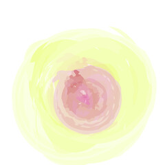 Watercolor Swirl Brushstroke 