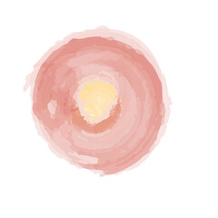 Watercolor Swirl Brushstroke 