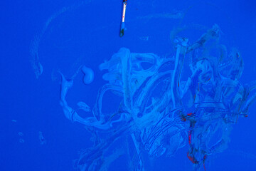 Beautiful colorful  background Knitting 