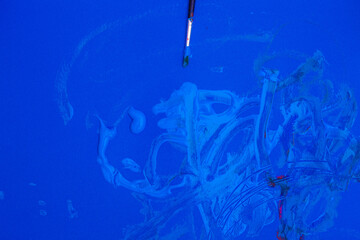 Beautiful colorful  background Knitting 