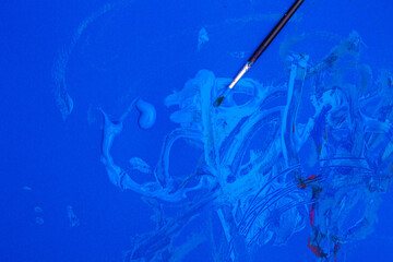 Beautiful colorful  background Knitting 