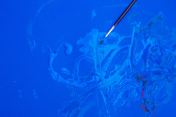 Beautiful colorful  background Knitting 