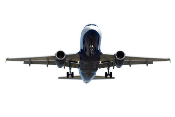 Plane isolated on a white background