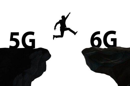 Concept of moving from 5g technology to 6g