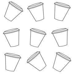 Set of cups