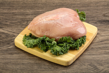 Whole skinless chicken breast fillet