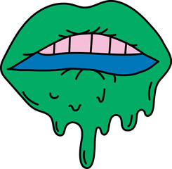 Colorful Abstract Doodle Illustration