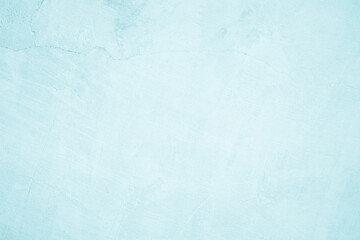 Blue concrete texture for background in summer wallpaper. Cement sand wall of tone vintage