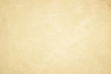 Old concrete wall texture background. Close up retro plain cream color cement material surface rough decorative.