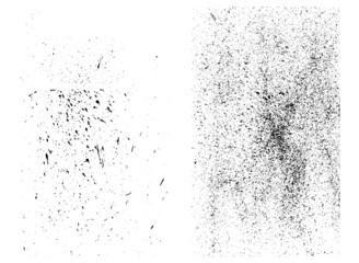 Vector illustration. Black and white vector rough texture. Grunge background. Difficult overlay texture. Abstract textured effect. Black on a white background. Freehand drawing. EPS10.