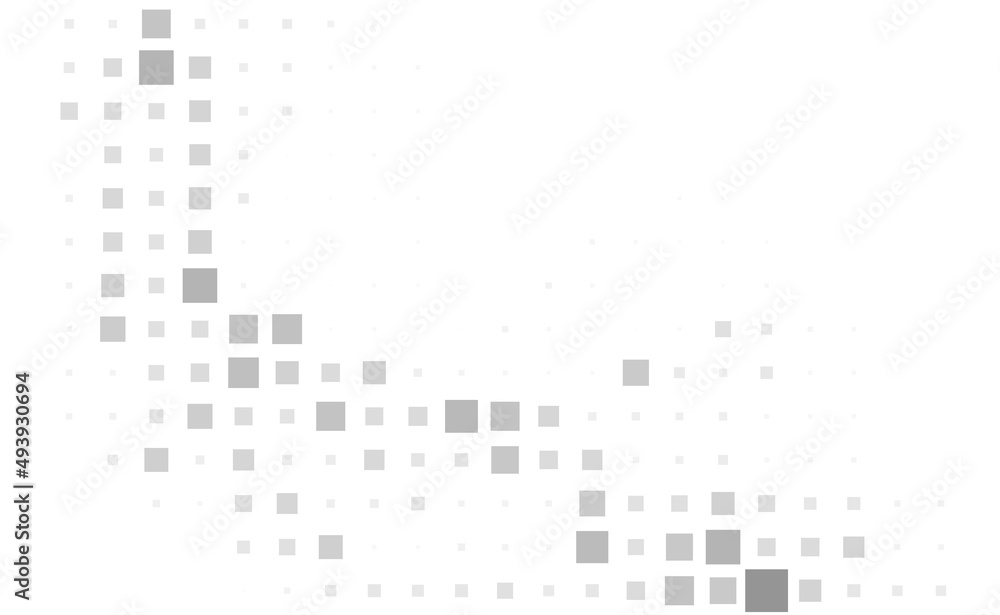 Poster gray abstract gradient background with squares. illustration