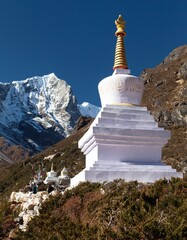 Thame gompa stupa temple Buddhist monastery khumbu