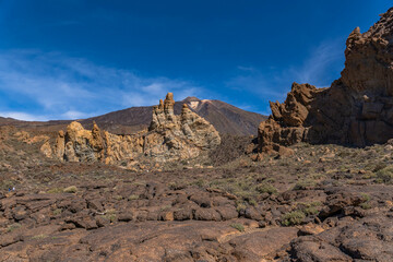 Fototapeta na wymiar Parque natural del Teide