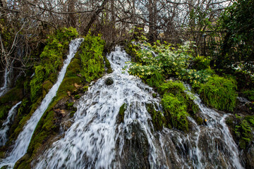 Harbiye Waterfall view in Antakya City of Turkey