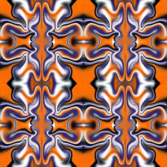 Seamless pattern in retro style