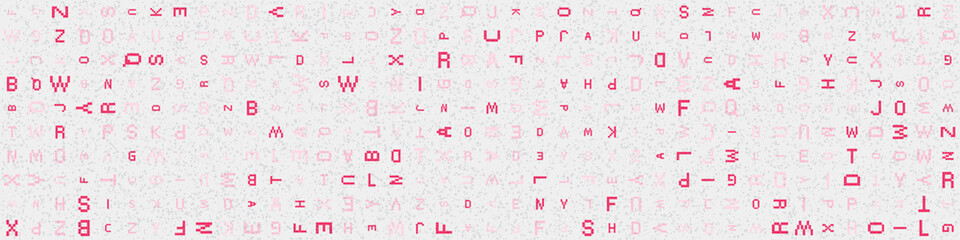 Abstract Geometric Pattern generative computational art illustration