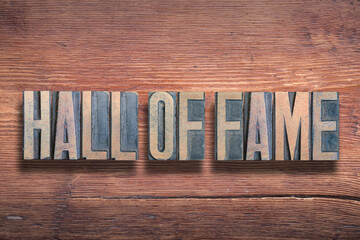 hall of fame wood