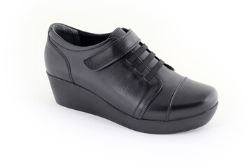 Leather and comfortable women's shoes.