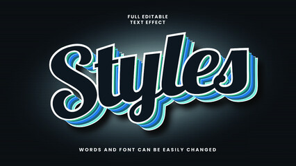 Editable Text Effect 1