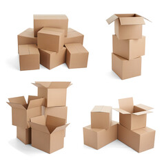 box package delivery cardboard carton