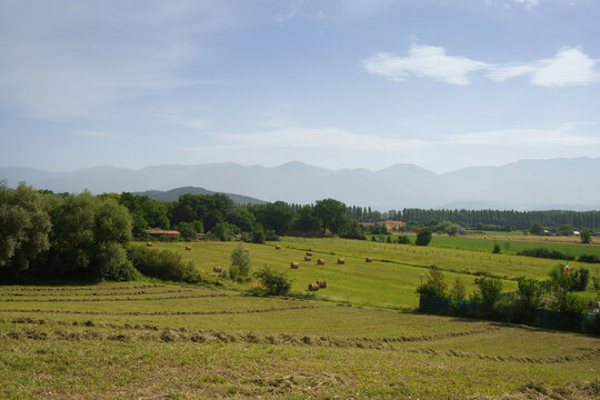 Rural landscape near Rieti, Italy