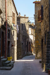 Fototapeta na wymiar Vitorchiano, medieval village in Viterbo province