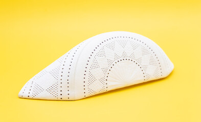 National Islamic headdress or or skull-cap usually worn by Muslim men,