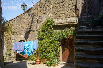Vitorchiano, medieval village in Viterbo province
