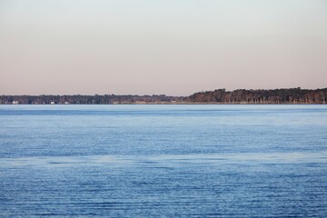 view of the city from the sea