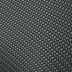 Shiny monochrome metallic pattern 3d rendered futuristic background