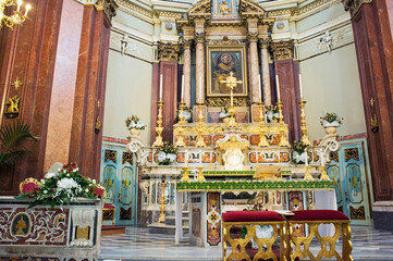 Eucharistic diocesan shrine of Saint Peter in Naples, Italy.