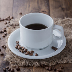 Fresh Coffee in the cup