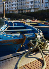 fishing boat mooring