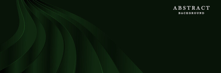 Abstract green background vector design