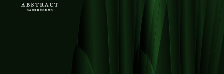 Abstract green background vector design