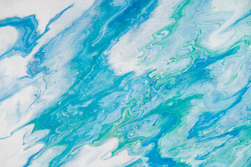 Mixing paints. Abstract colorful background, Modern art. wallpaper. Marble texture.