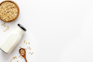 Oars non dairy substitute milk. Cereals vegan drink