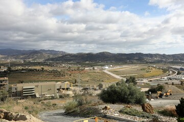 Obraz premium village in the mountains