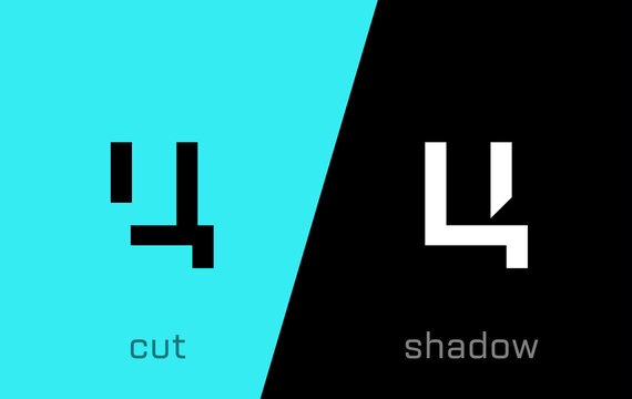 Set of Cyrillic letter C minimal logo icon design template elements