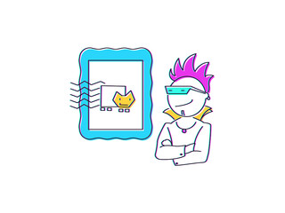 Cryptopunks illustration - Presentation