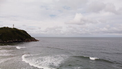 The lighthouse before Storm