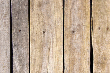 Wooden background. Old wooden pallet top view.
