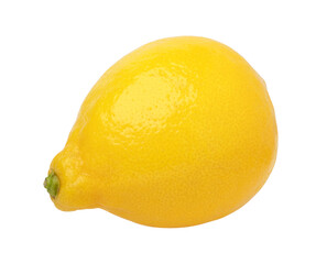 lemon fruit isolated on white background, Fresh Lemon, Clipping path